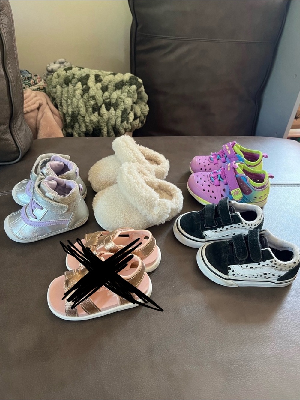 Bundle of Four pairs baby/toddler shoes